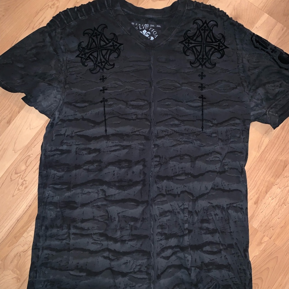 Men’s xl affliction shirt Vguc